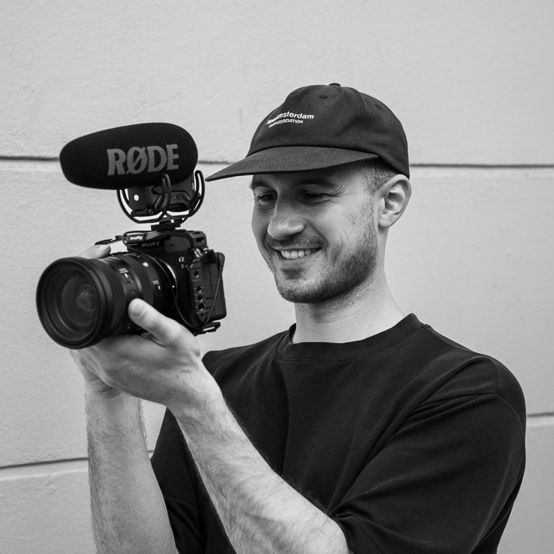 Cédric Provost achter de camera